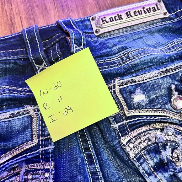 Rock Revival 30 lila’s easy skinny very good condition - Picture 7 of 7